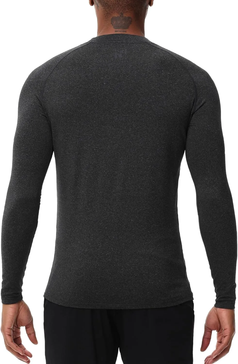 ADOREISM Men's Long Sleeve Thermal Underwear Tops Moisture Wicking Base Layer Thermal Slim Fit Athletic Shirts for Men