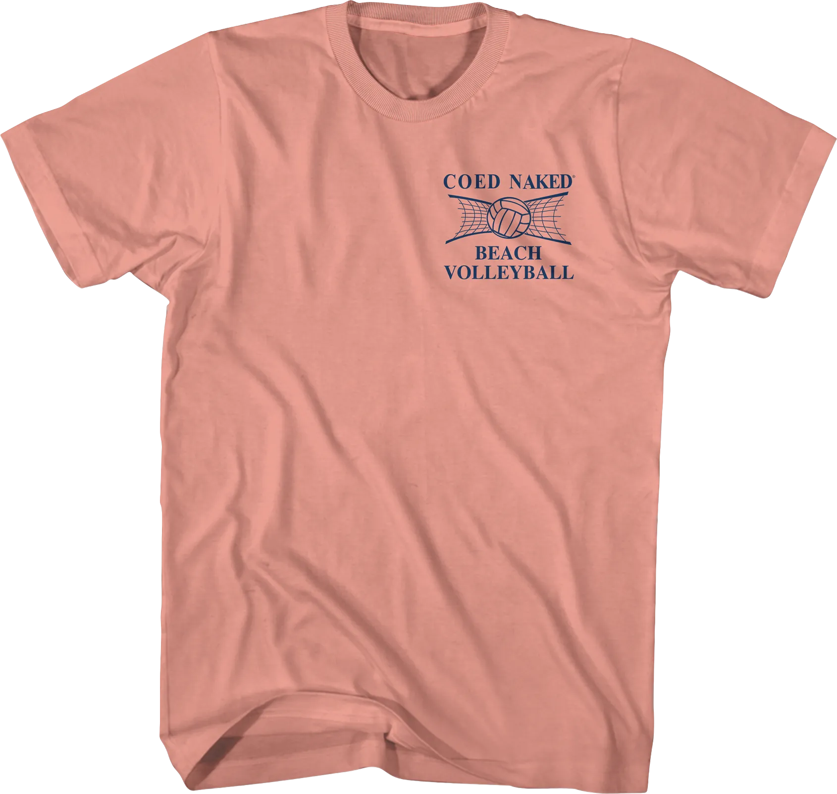 Beach Volleyball Coed Naked T-Shirt