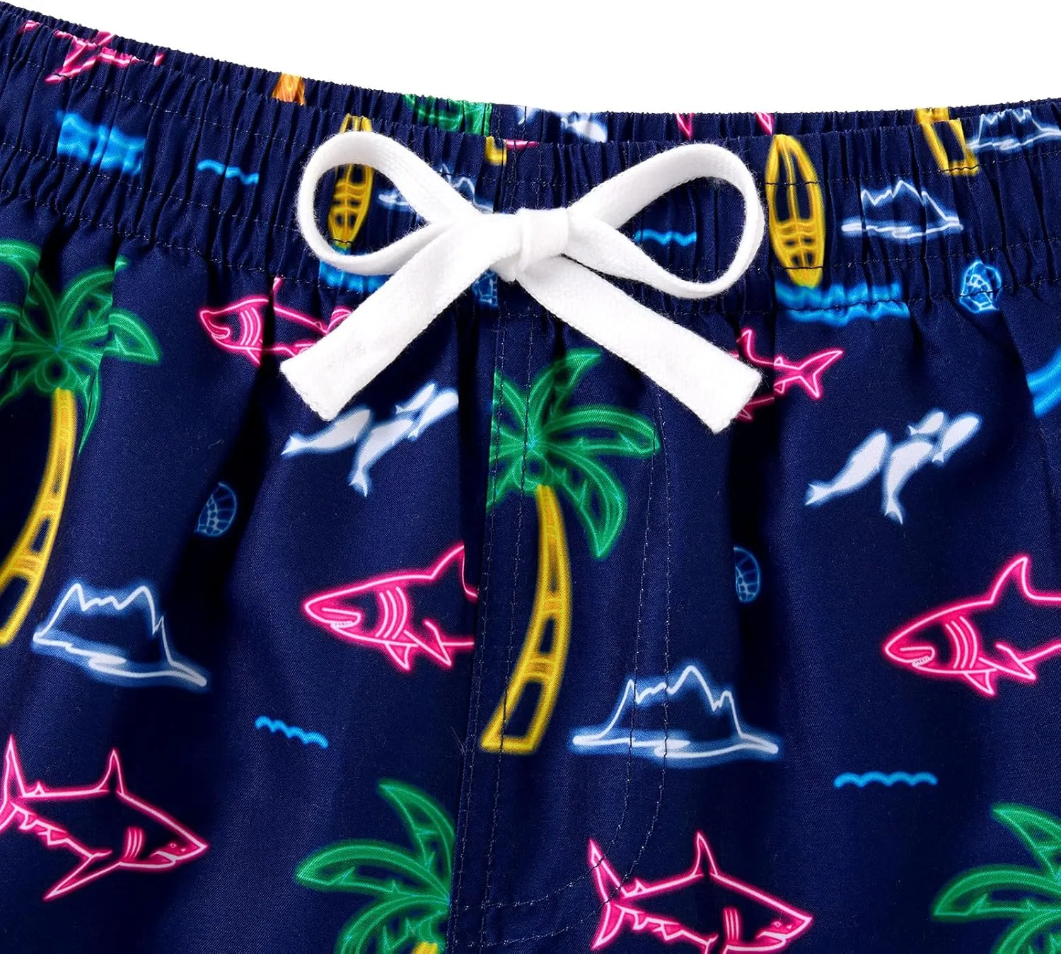Boys Swim Trunks with Compression Liner Swimming Shorts Quick Dry Bathing Suit for 7-20 Years