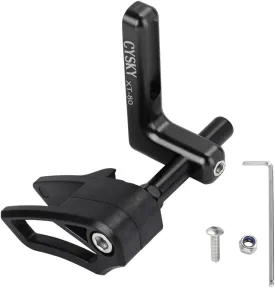 CYSKY Road Bike Chain Guide, Gravel Bicycle Chain Protector for Single Chainring, Mount Front Derailleur Frame (Aluminum Alloy 7075)