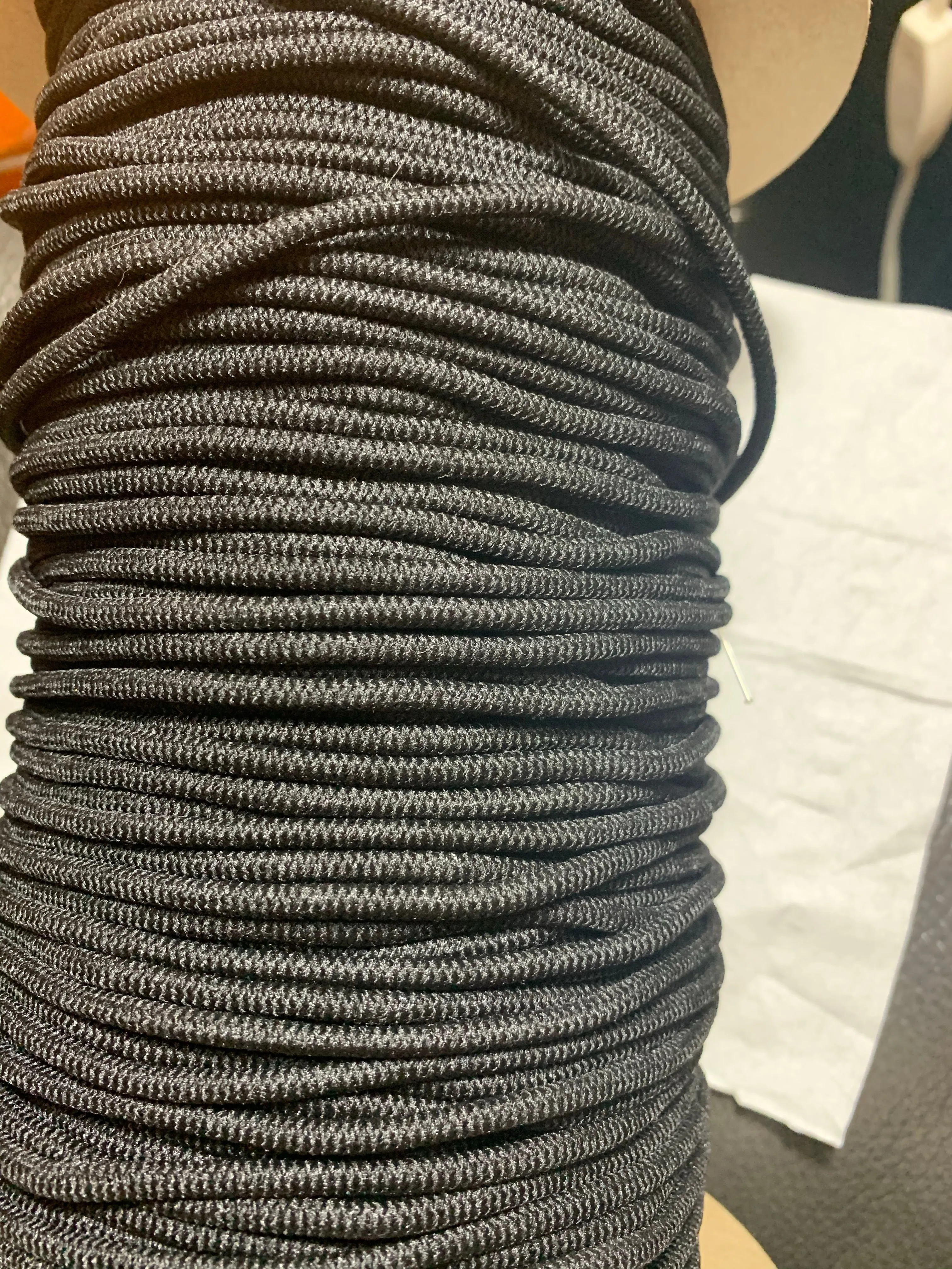 Elastic BLACK - Round 3mm