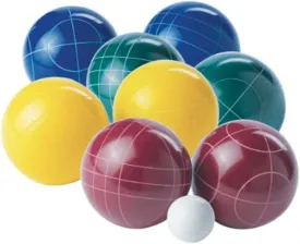 Franklin Sports Bocce Ball Set ?? 8 All Weather Bocce Balls and 1 Pallino ?? Beach, Backyard Lawn or Outdoor Party Game ?? Professional, American, and Starter Set Options