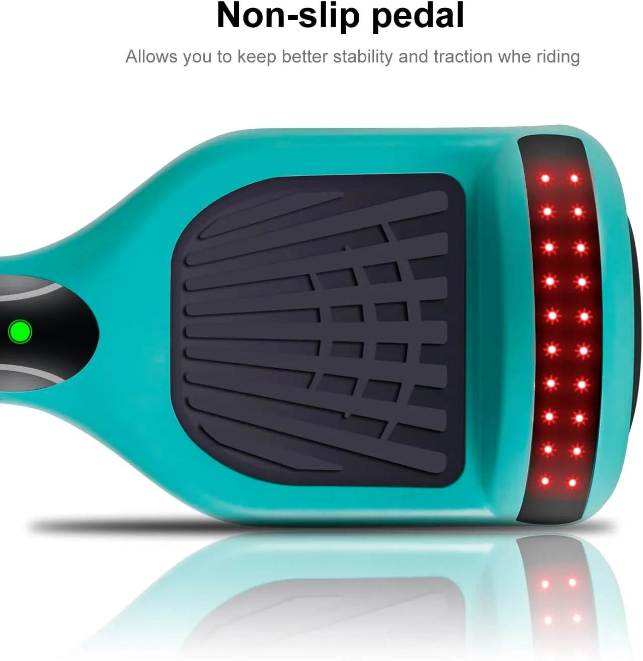 Hoverboard, 6.5 Inch Self Balancing Hoverboards with Bluetooth and Flashing LED Lights, Hover Board for Kids Teenagers