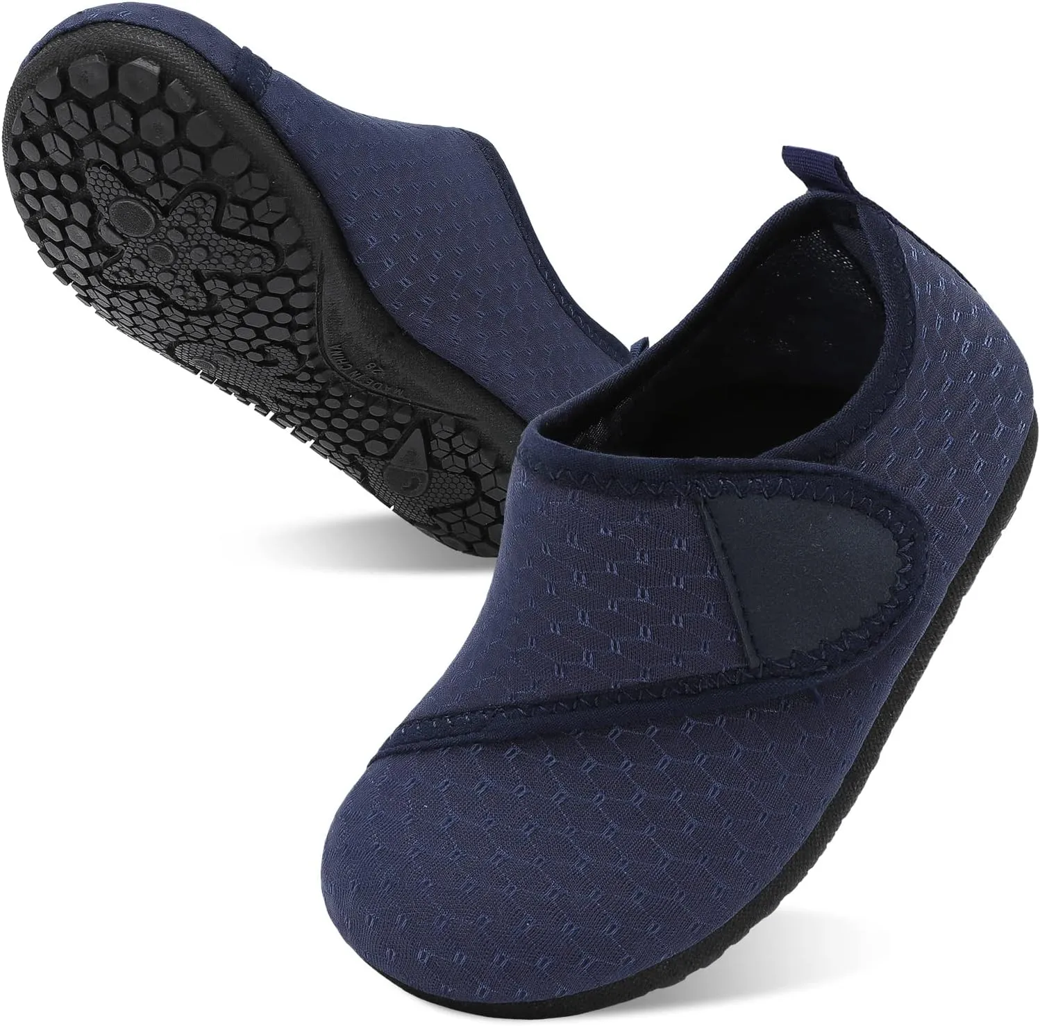 LeIsfIt Toddler Water Shoes Girls Boys Swim Beach Shoes Barefoot Aqua Socks Kids Non-Slip Water Socks