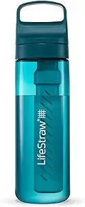 LifeStraw Go Filter Water Bottle 1L Laguna Teal