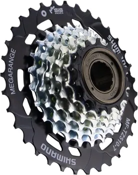 MEGHNA Bike Freewheel 7 Speed 14-34T Multiple Freewheel Screw-on Freewheel for Mountain Bike Hybrid Bike Kids Bike Folding Bike