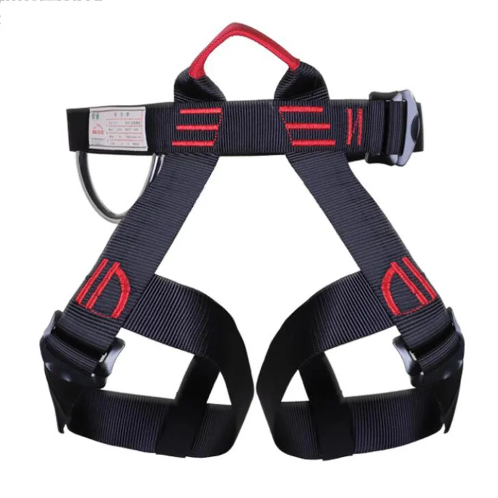 Mountain Tourist Waiting Mountaineering Equipment Safety Harness Height Outdoor Climbing Fast Acting