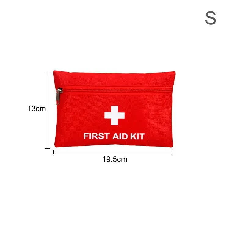 New Portable Waterproof First Aid Kit Bag Emergency Kits Case Only For Outdoor Camp Travel