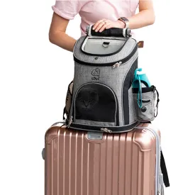 Pet Backpack Cat Backpack Breathable Travel Outdoor Multifunction Backpack Without Fan And Kettle