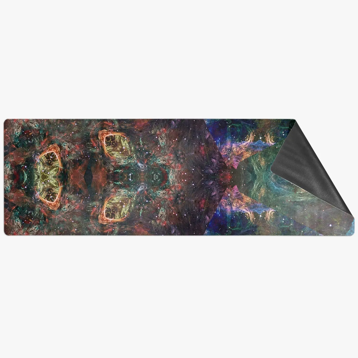 Prismyx Psychedelic Suede Anti-Slip Yoga Mat