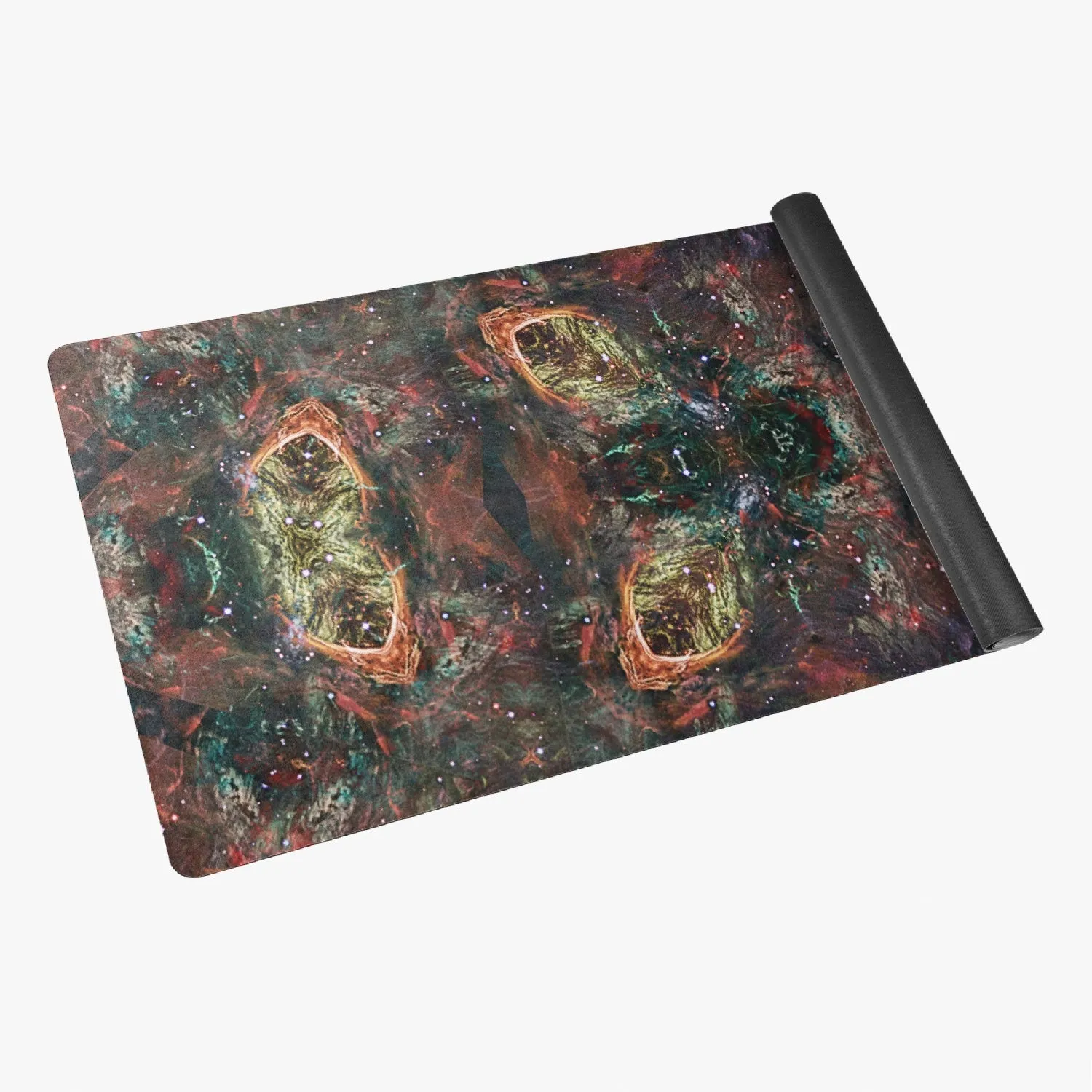 Prismyx Psychedelic Suede Anti-Slip Yoga Mat