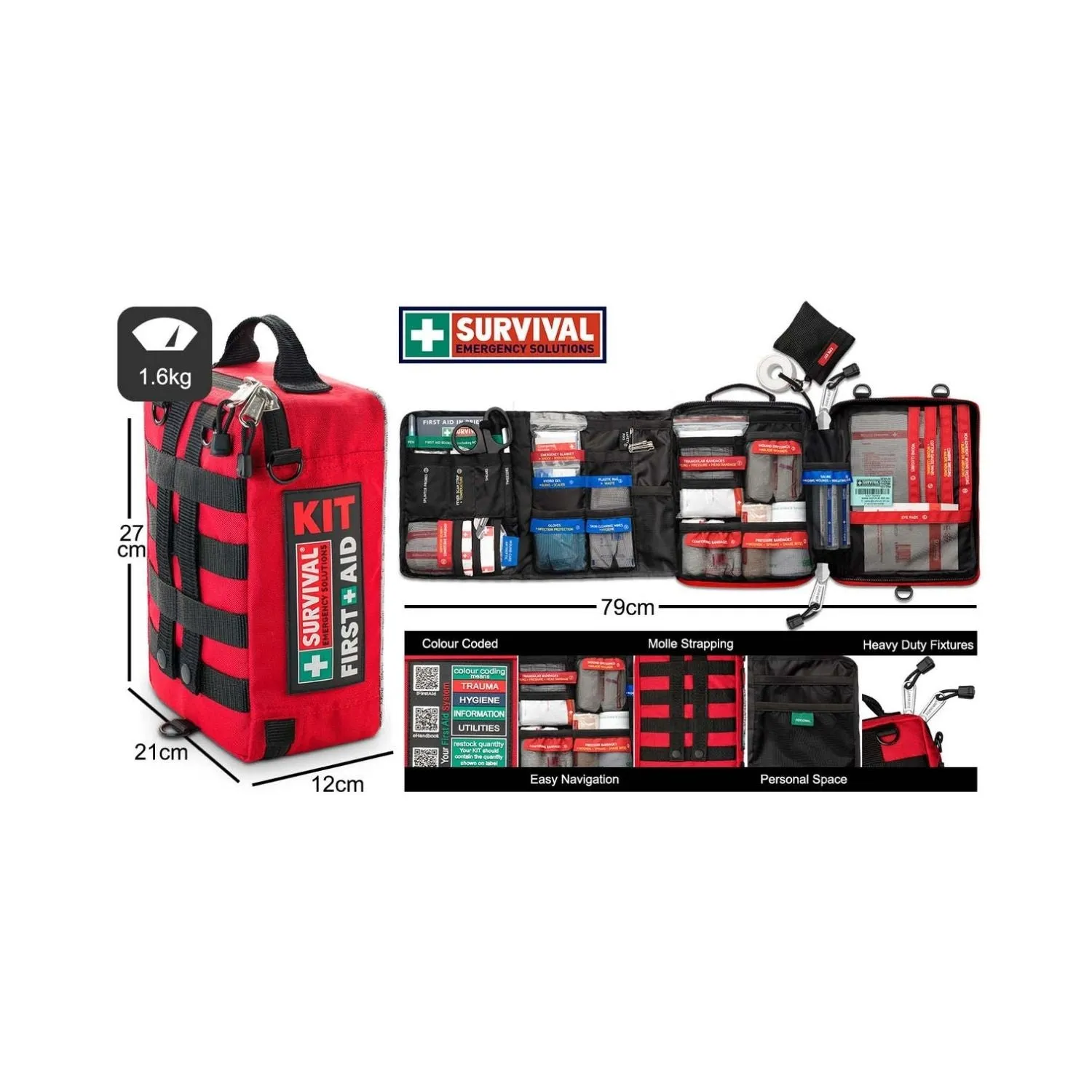 Survival Workplace First Aid Kit
