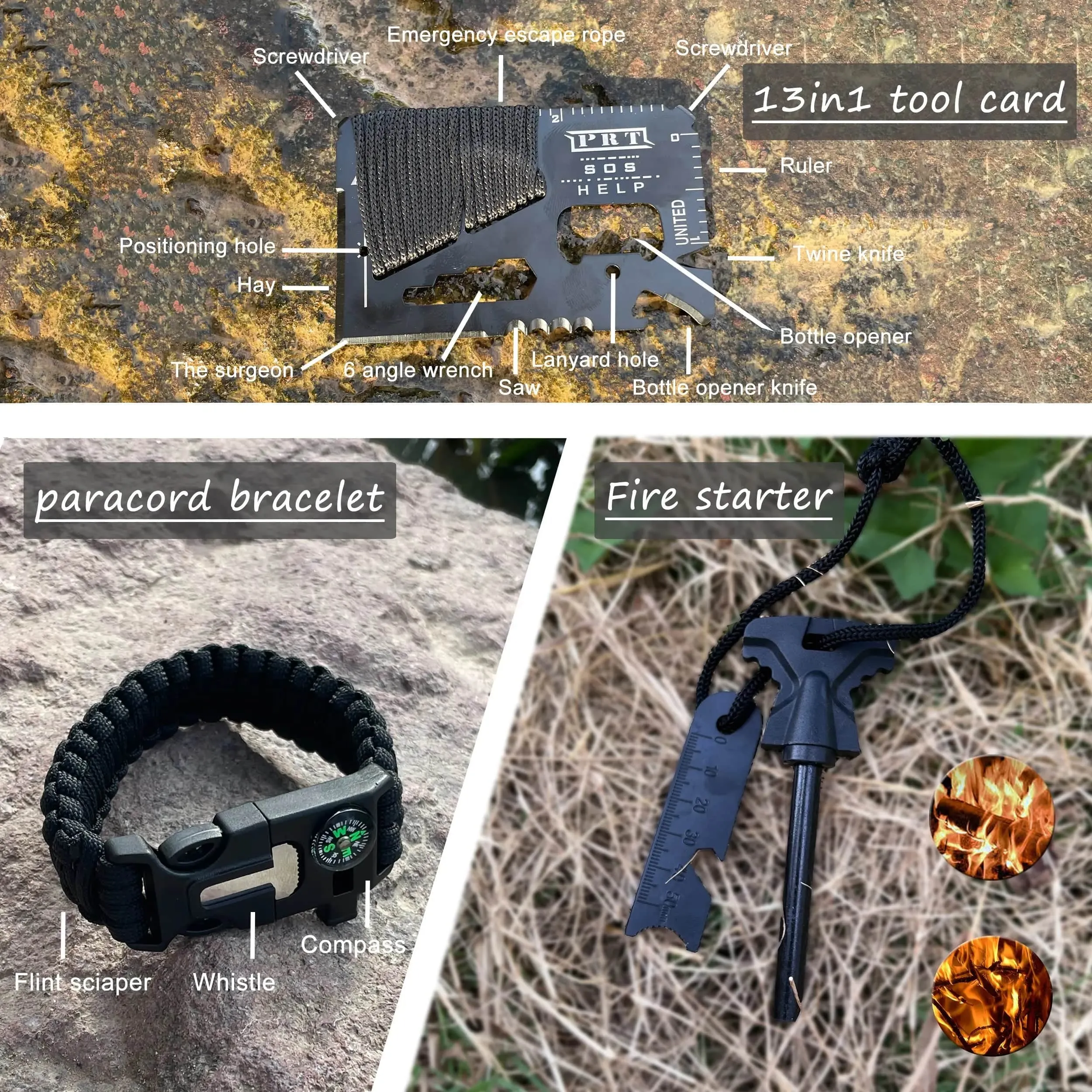 Tactical First Aid & Survival Kit - Ready For Any Self Defense Situation