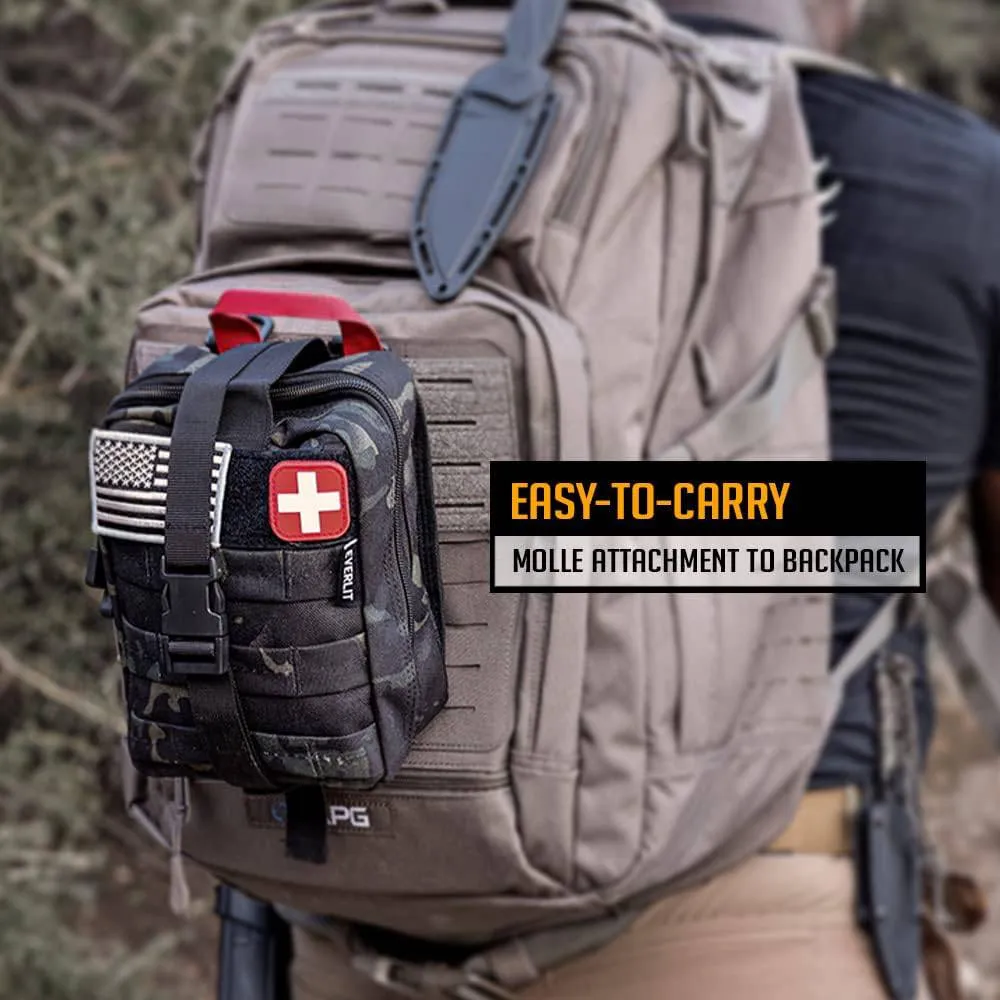 Tactical First Aid & Survival Kit - Ready For Any Self Defense Situation