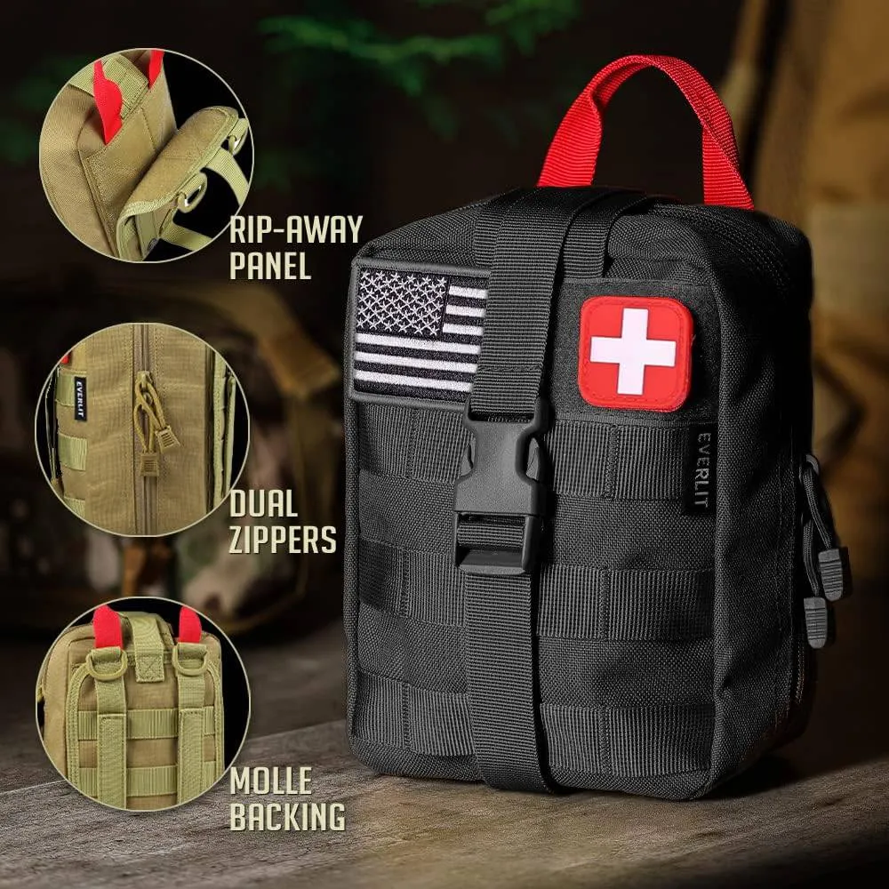 Tactical First Aid & Survival Kit - Ready For Any Self Defense Situation