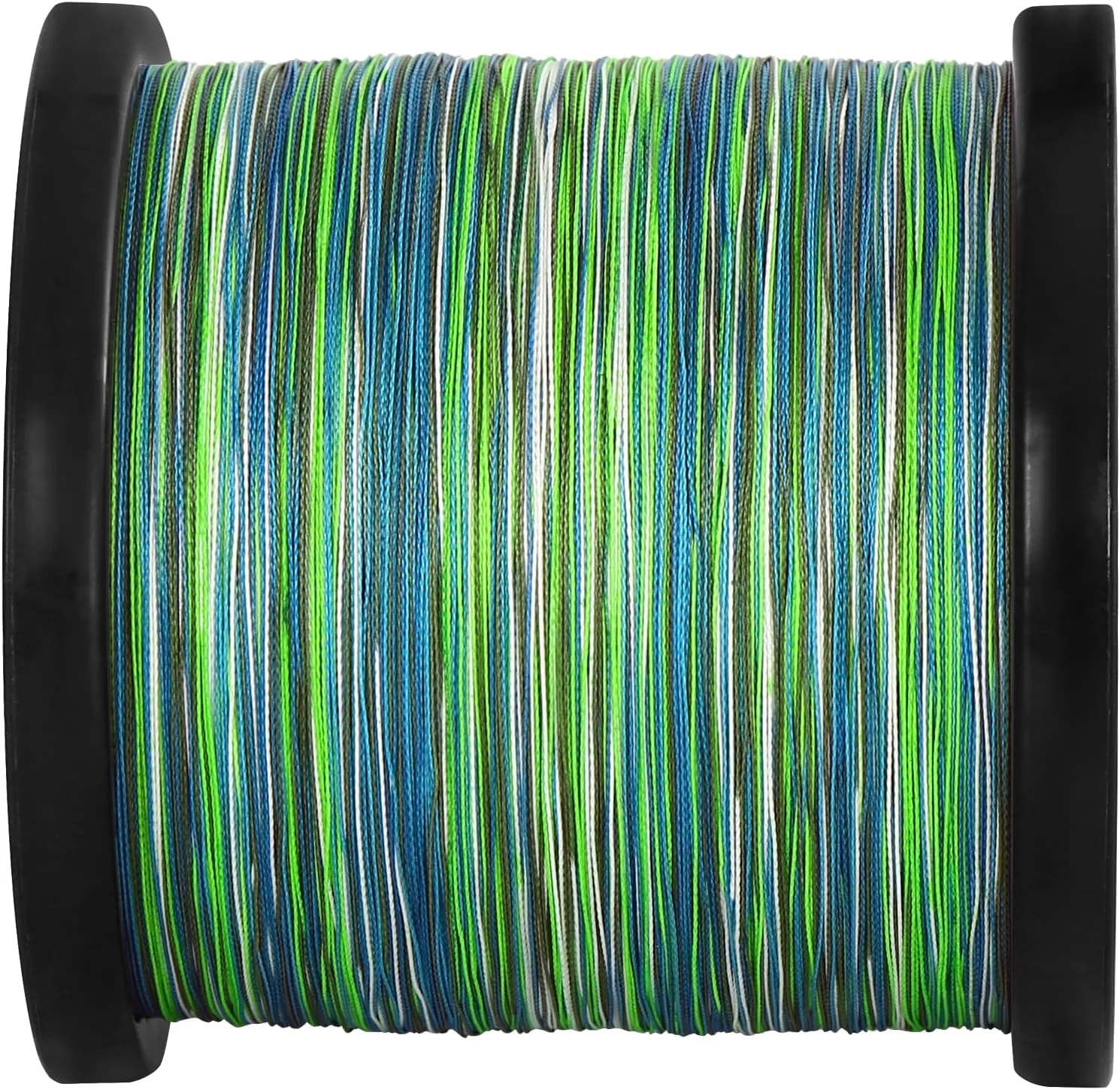 ThonrsLine Force Braided Fishing Line - Incredible Abrasion Resistant Braided Lines for Saltwater or Freshwater - Camo Design Braid for Extra Visibility