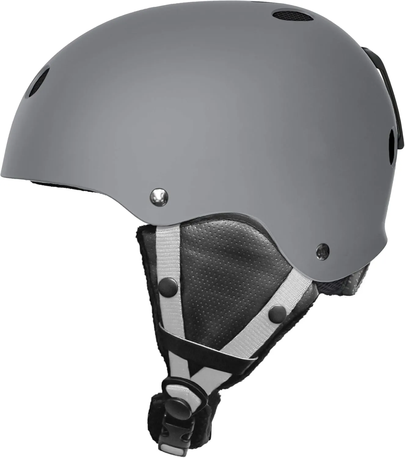 Triple Eight Halo Snow Standard Snowboard and Ski Helmet, Safety Certified with Dial Fit