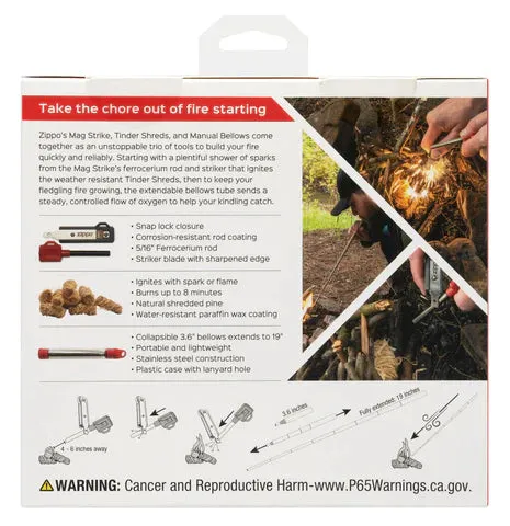 Zippo Fire Starter Combo Kit 40901